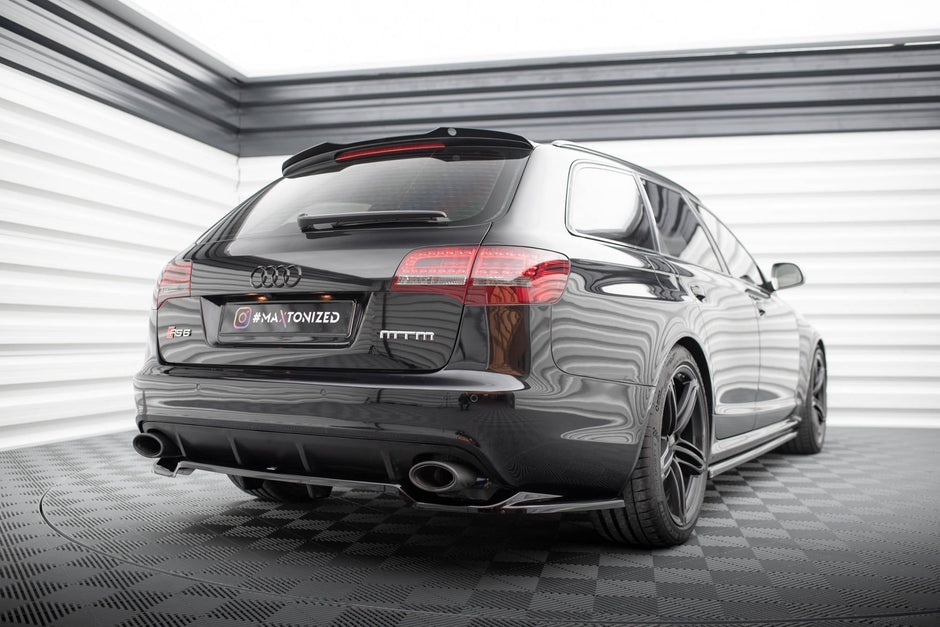 Bakre Splitter (With Vertical Bars) för Audi RS6 Avant C6