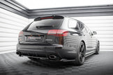 Bakre Splitter (With Vertical Bars) för Audi RS6 Avant C6