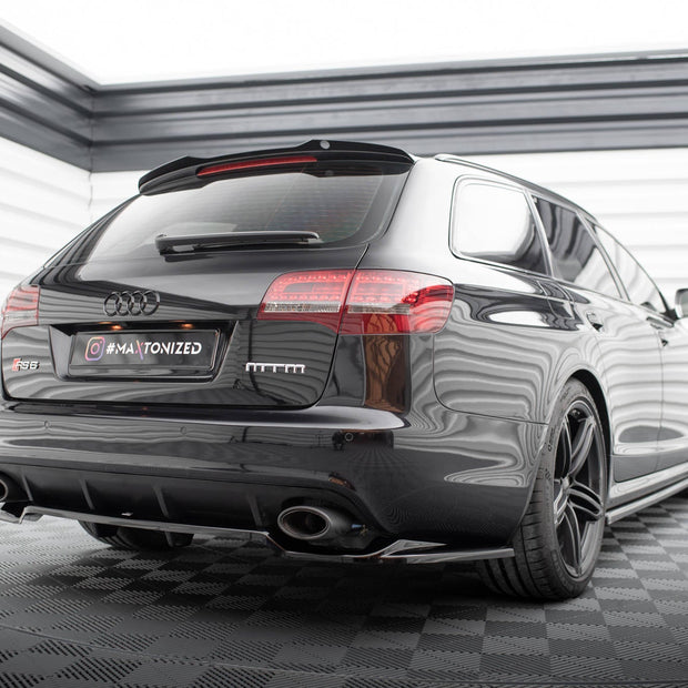 Bakre Splitter (With Vertical Bars) för Audi RS6 Avant C6
