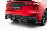 Bakre Splitter (With Vertical Bars) för Audi RSQ8 Mk1 Facelift