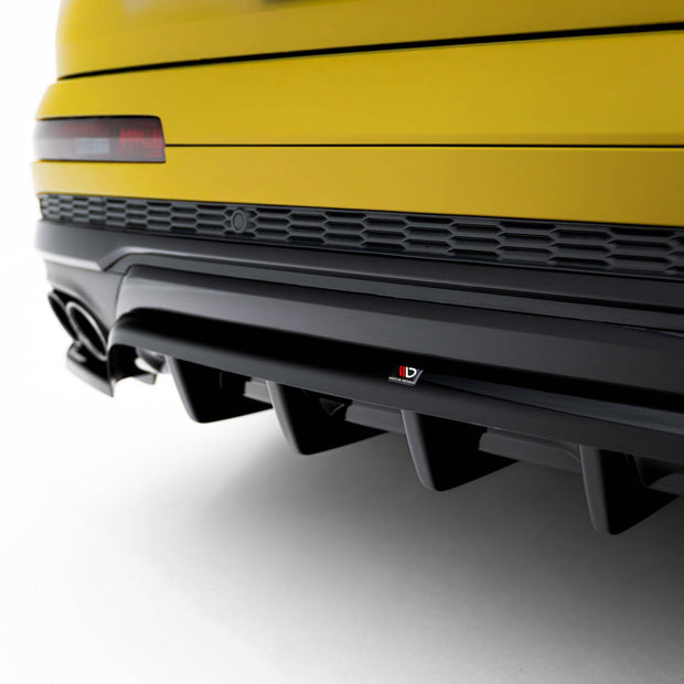 Bakre Splitter (With Vertical Bars) för Audi SQ7 Mk2 (4M) Facelift