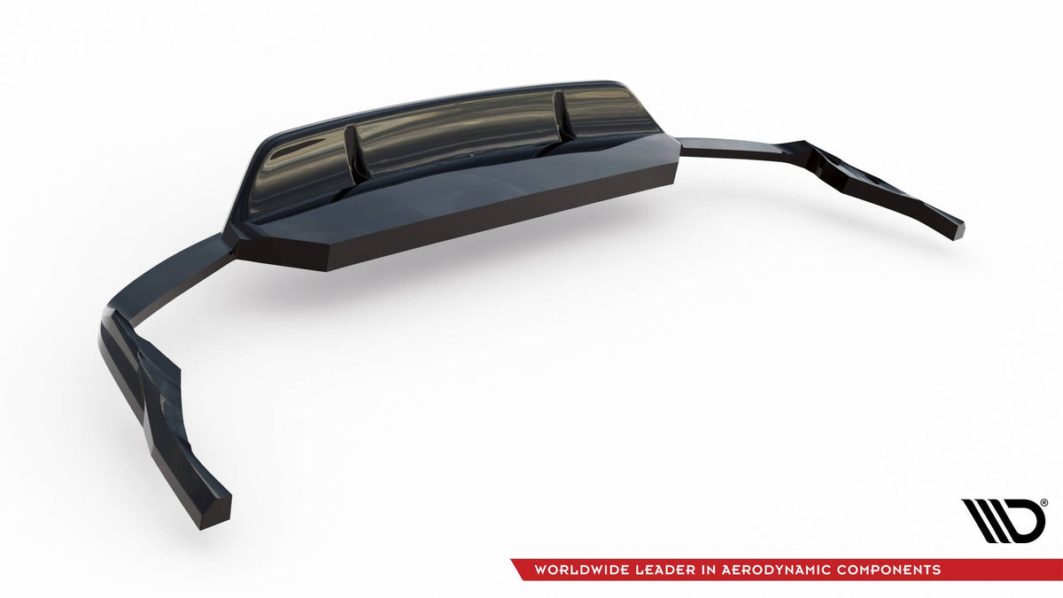 Bakre Splitter (With Vertical Bars) för Audi SQ8 Mk1