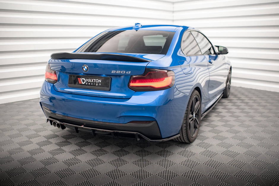 Bakre Splitter (With Vertical Bars) för BMW 2 M-Pack F22