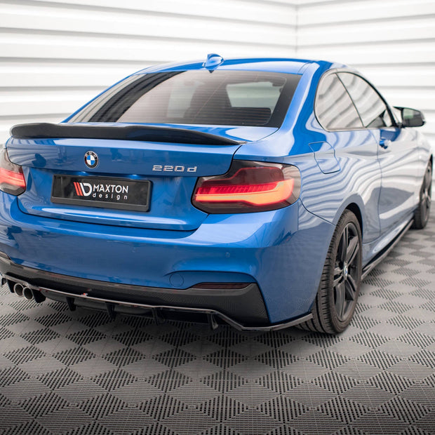 Bakre Splitter (With Vertical Bars) för BMW 2 M-Pack F22