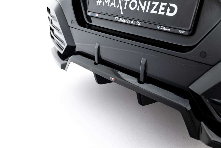 Bakre Splitter (With Vertical Bars) för BMW X2 M-Pack / iX2 U10