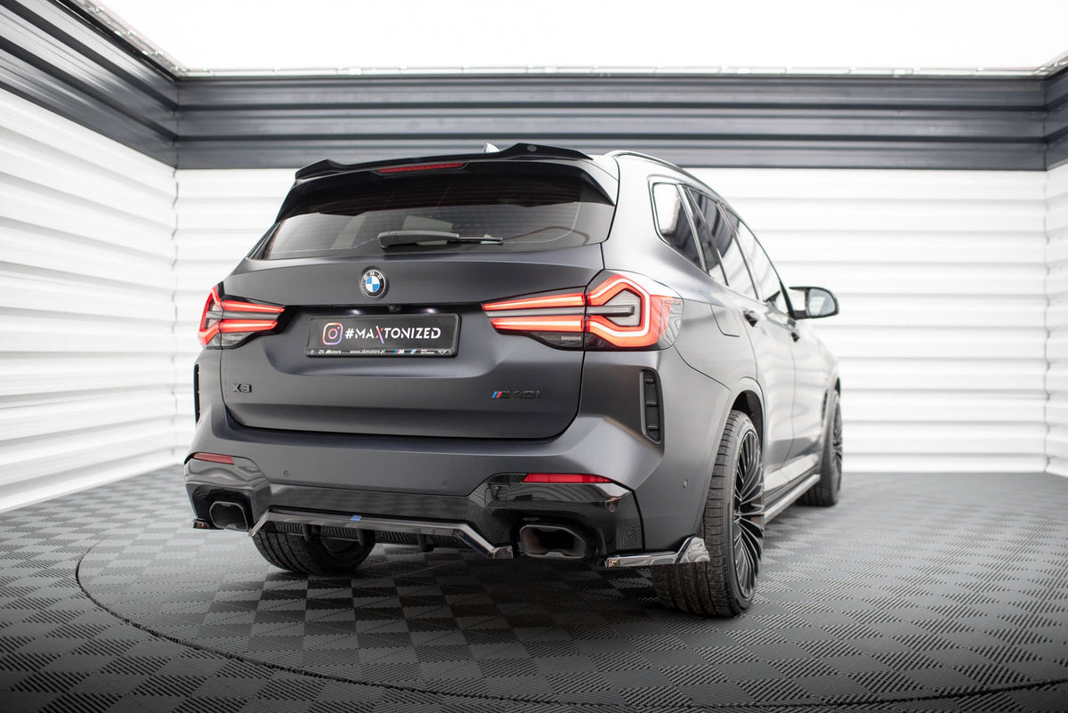 Bakre Splitter (With Vertical Bars) för BMW X3 M-Pack G01 Facelift