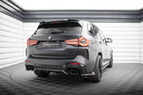 Bakre Splitter (With Vertical Bars) för BMW X3 M-Pack G01 Facelift