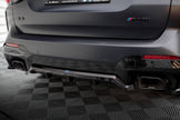 Bakre Splitter (With Vertical Bars) för BMW X3 M-Pack G01 Facelift