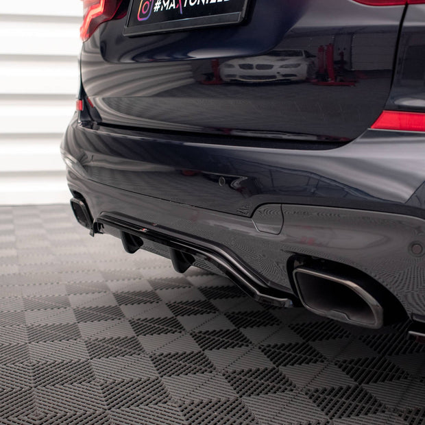 Bakre Splitter (With Vertical Bars) för BMW X3 M40i / M40d G01