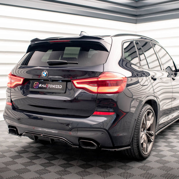 Bakre Splitter (With Vertical Bars) för BMW X3 M40i / M40d G01