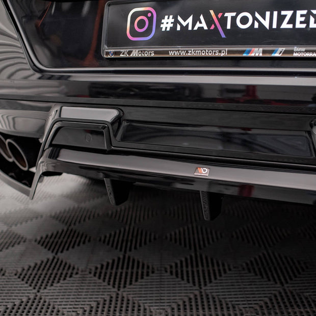 Bakre Splitter (With Vertical Bars) för BMW X6 M F96
