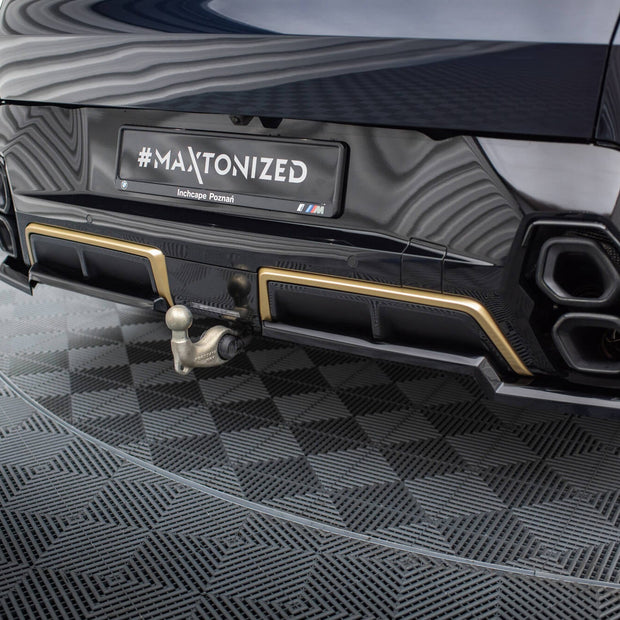 Bakre Splitter (With Vertical Bars) för BMW XM G09