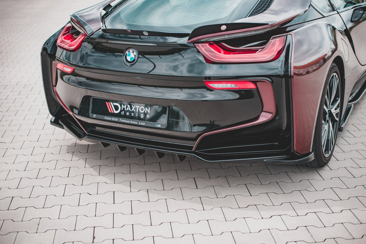 Bakre Splitter (With Vertical Bars) för BMW i8