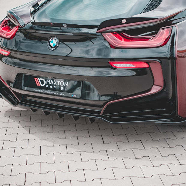 Bakre Splitter (With Vertical Bars) för BMW i8