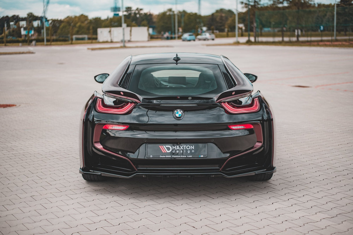 Bakre Splitter (With Vertical Bars) för BMW i8