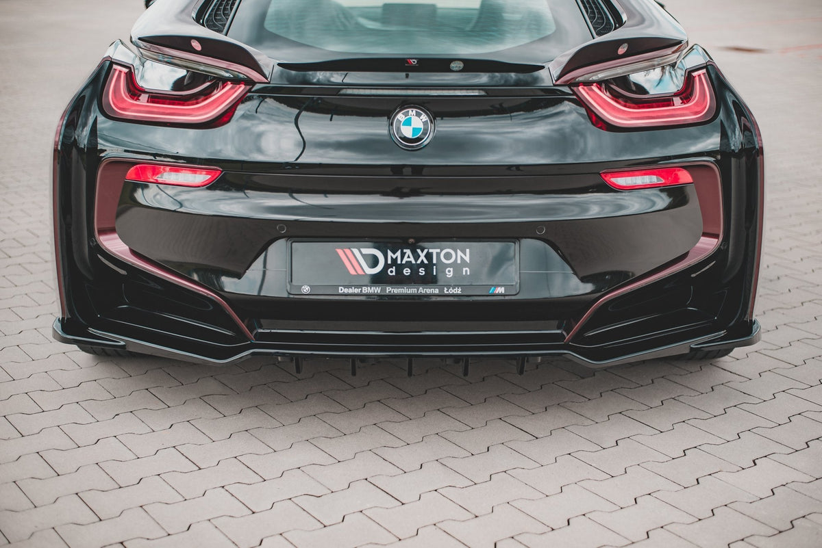 Bakre Splitter (With Vertical Bars) för BMW i8