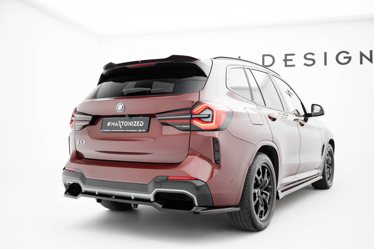 Bakre Splitter (With Vertical Bars) för BMW iX3 M-Pack G08 Facelift