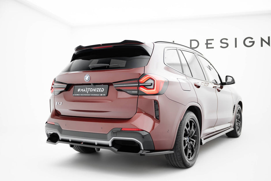 Bakre Splitter (With Vertical Bars) för BMW iX3 M-Pack G08 Facelift