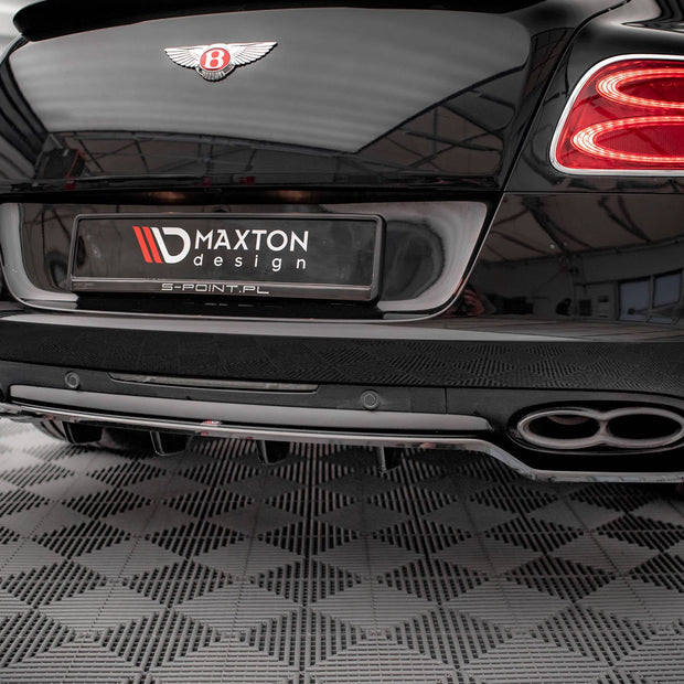 Bakre Splitter (With Vertical Bars) för Bentley Continental GT V8 S Mk2