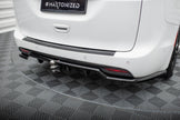 Bakre Splitter (With Vertical Bars) för Chrysler Pacifica Mk2 Facelift