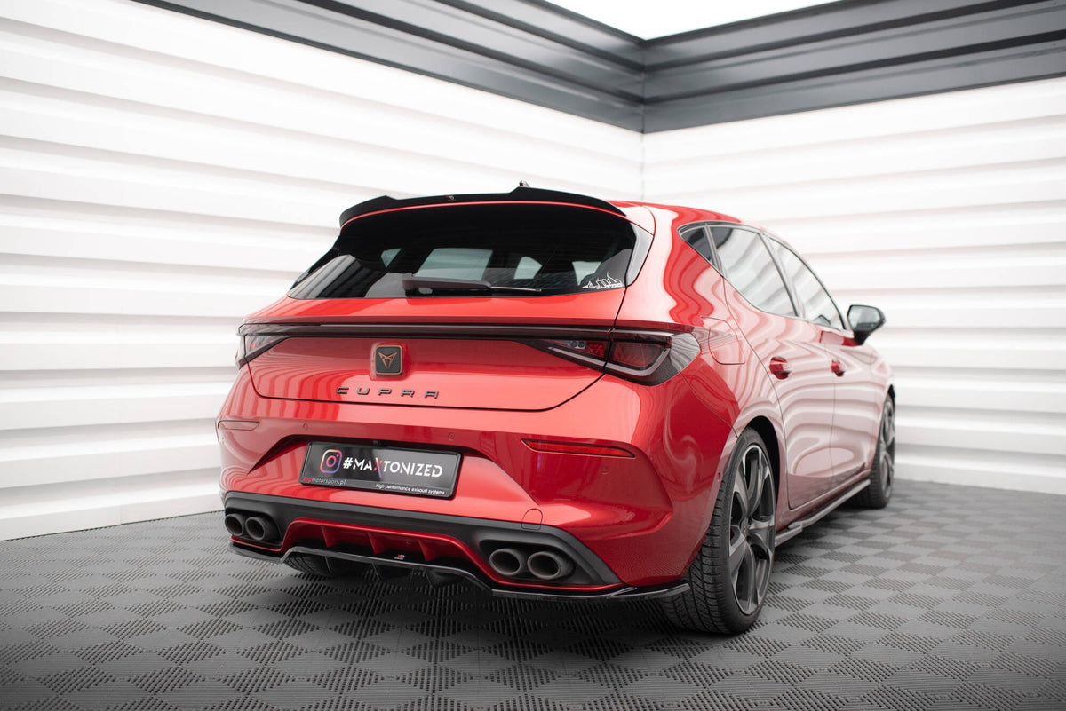 Bakre Splitter (With Vertical Bars) för Cupra Leon Hatchback Mk1