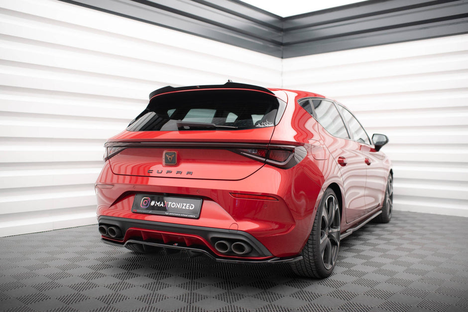 Bakre Splitter (With Vertical Bars) för Cupra Leon Hatchback Mk1