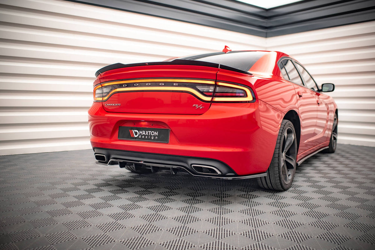 Bakre Splitter (With Vertical Bars) för Dodge Charger RT Mk7 Facelift