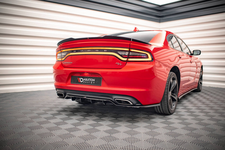 Bakre Splitter (With Vertical Bars) för Dodge Charger RT Mk7 Facelift