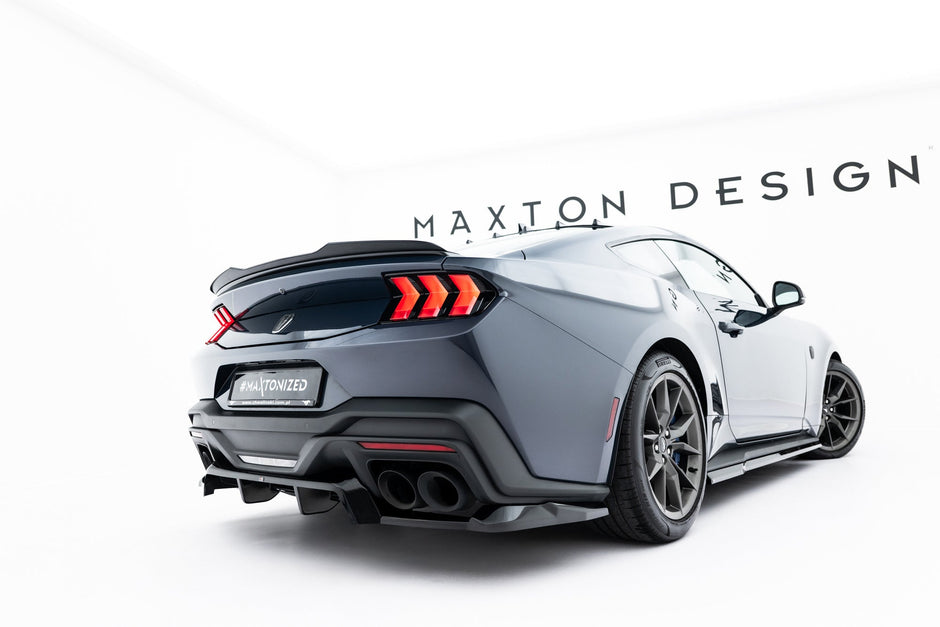 Bakre Splitter (With Vertical Bars) för Ford Mustang Dark Horse Mk7