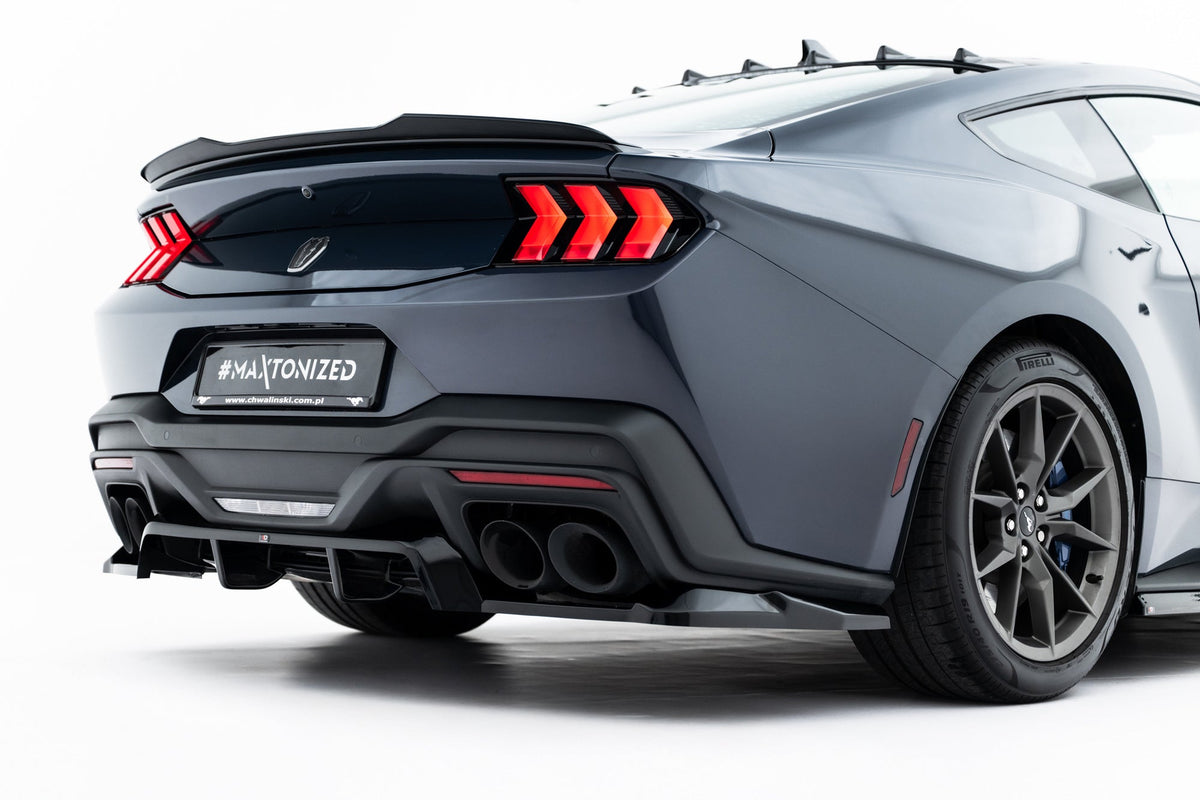 Bakre Splitter (With Vertical Bars) för Ford Mustang Dark Horse Mk7