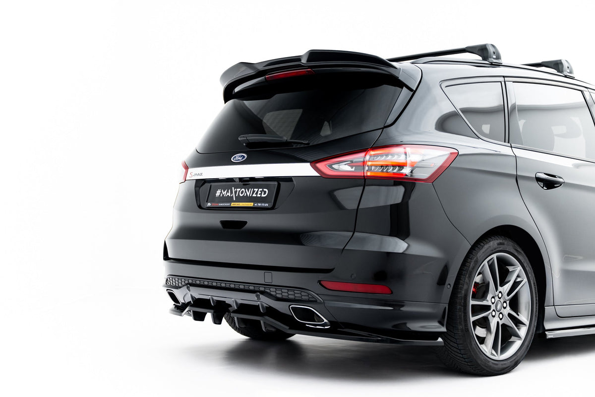Bakre Splitter (With Vertical Bars) för Ford S-Max ST-Line Mk2 Facelift