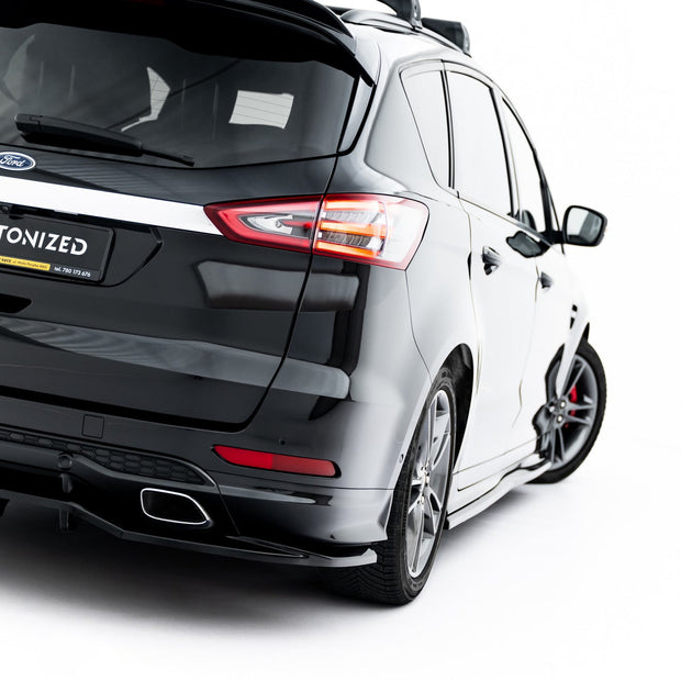 Bakre Splitter (With Vertical Bars) för Ford S-Max ST-Line Mk2 Facelift