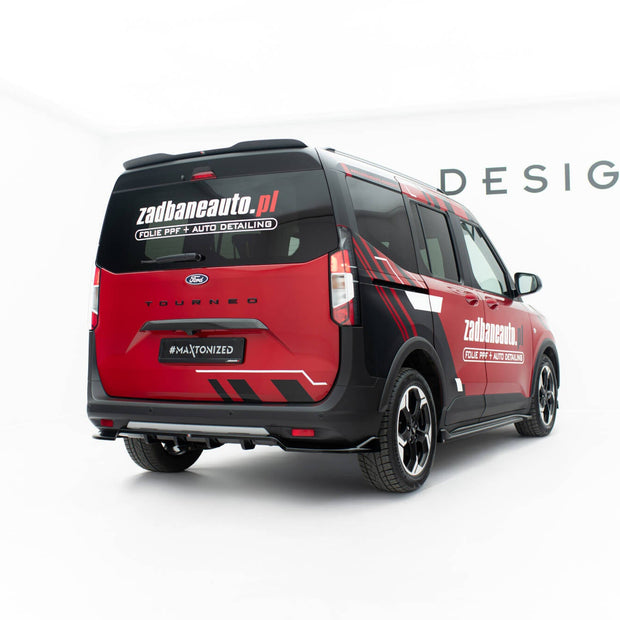 Bakre Splitter (With Vertical Bars) för Ford Tourneo Courier Mk2
