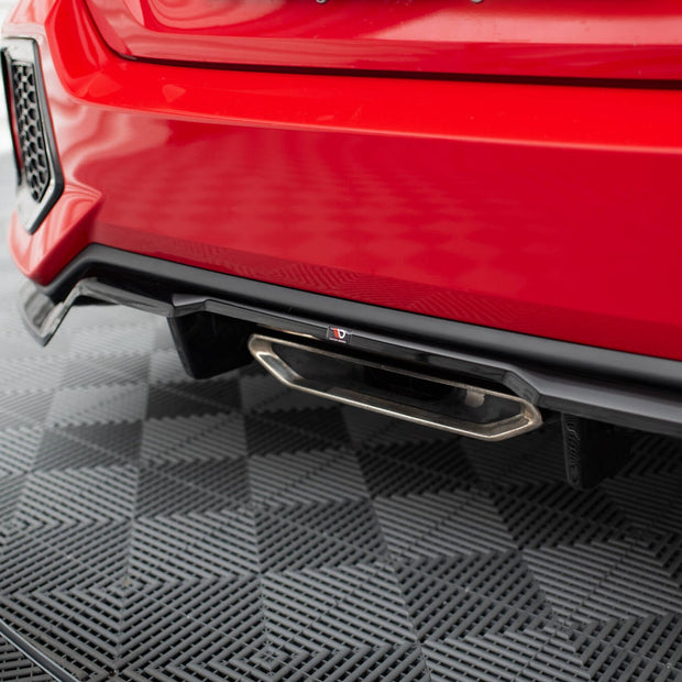Bakre Splitter (With Vertical Bars) för Honda Civic SI Mk10