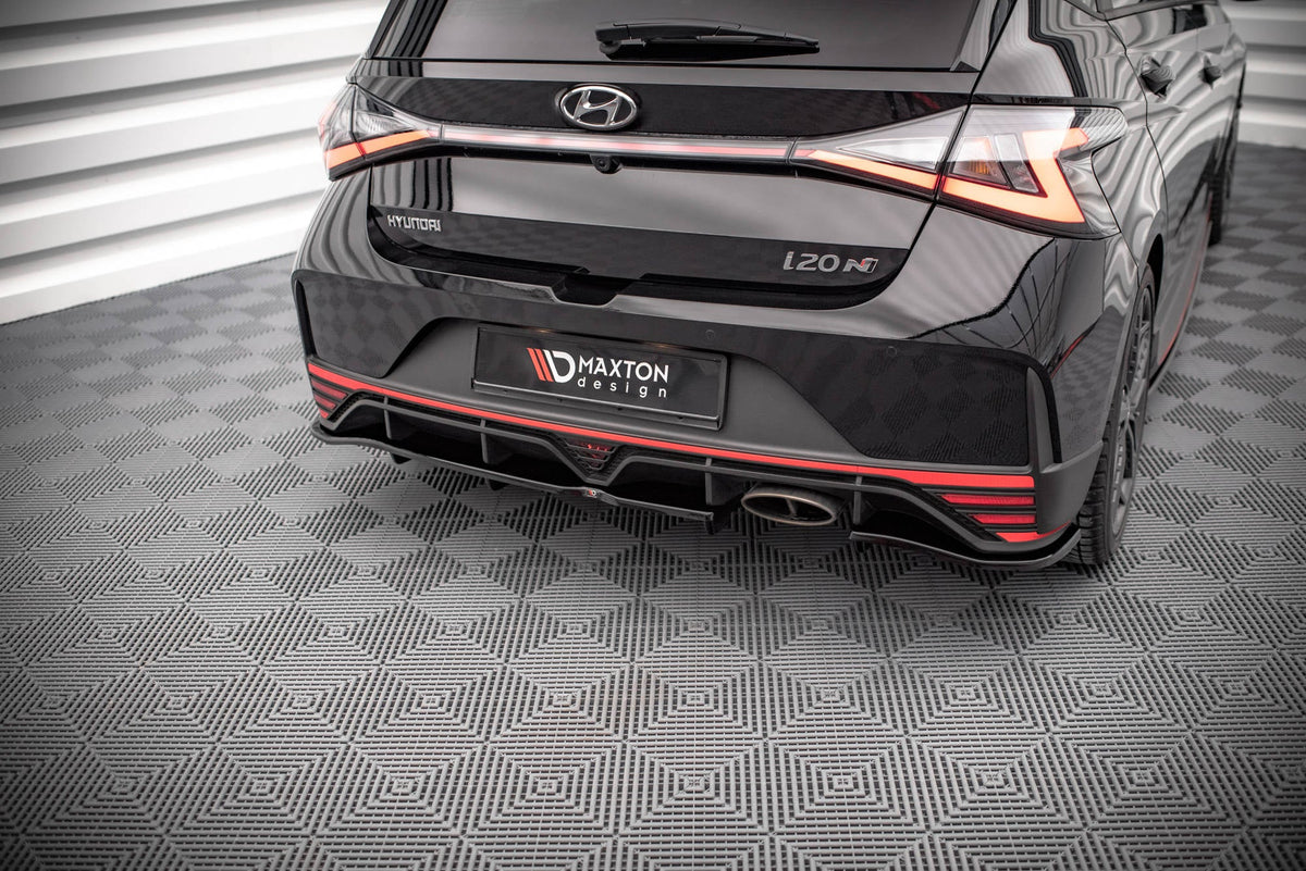Bakre Splitter (With Vertical Bars) för Hyundai I20 N Mk3