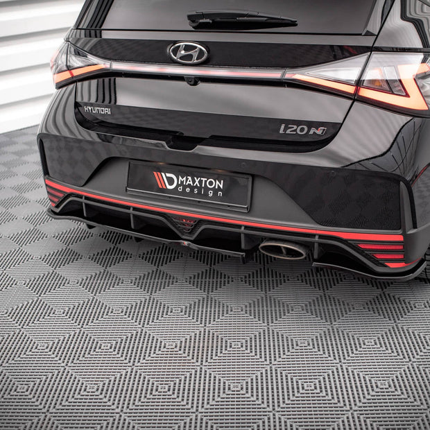 Bakre Splitter (With Vertical Bars) för Hyundai I20 N Mk3