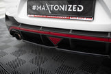 Bakre Splitter (With Vertical Bars) för Hyundai I30 N Mk3 Fastback