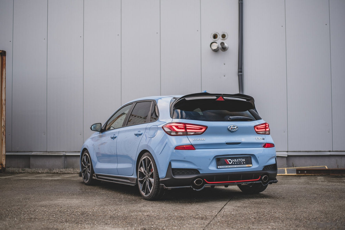 Bakre Splitter (With Vertical Bars) för Hyundai I30 N Mk3 Hatchback