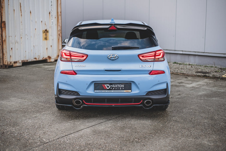 Bakre Splitter (With Vertical Bars) för Hyundai I30 N Mk3 Hatchback