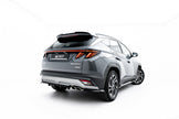 Bakre Splitter (With Vertical Bars) för Hyundai Tucson Mk4 Facelift