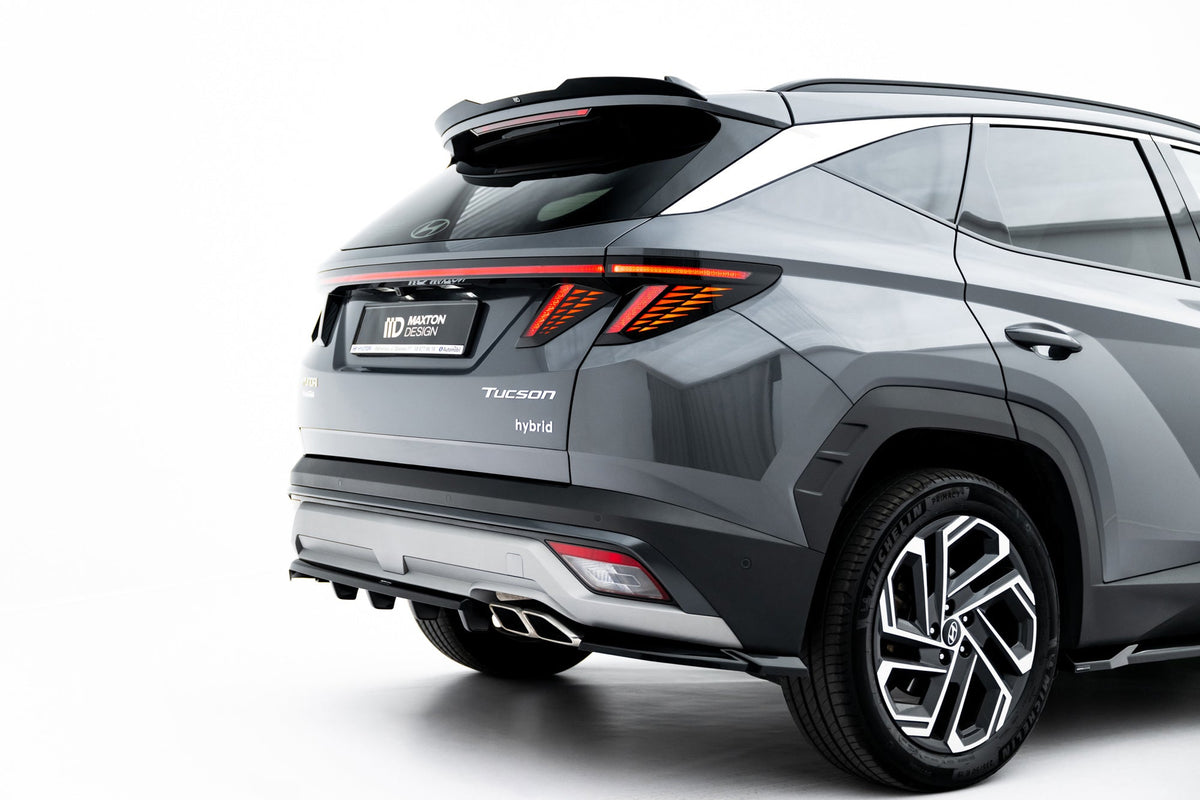 Bakre Splitter (With Vertical Bars) för Hyundai Tucson Mk4 Facelift