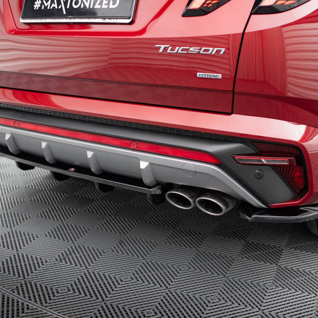 Bakre Splitter (With Vertical Bars) för Hyundai Tucson N-Line Mk4