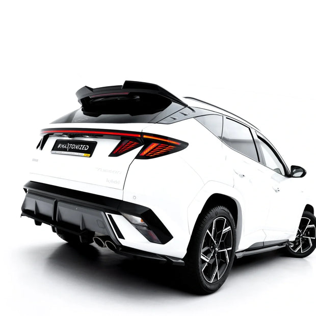 Bakre Splitter (With Vertical Bars) för Hyundai Tucson N-Line Mk4 Facelift