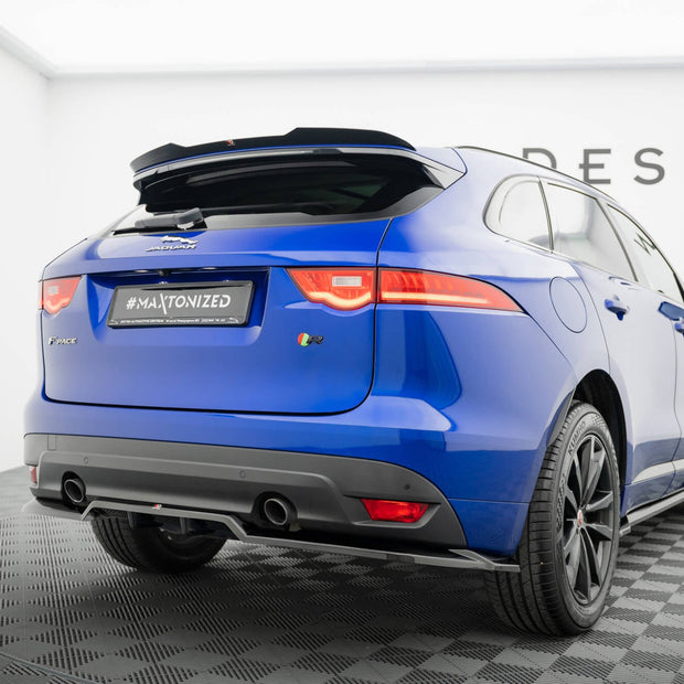 Bakre Splitter (With Vertical Bars) för Jaguar F-Pace R-Sport Mk1