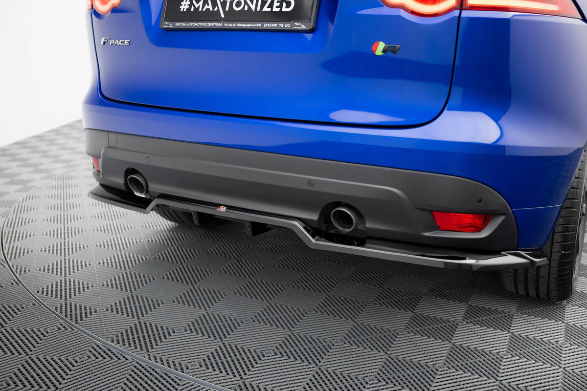Bakre Splitter (With Vertical Bars) för Jaguar F-Pace R-Sport Mk1
