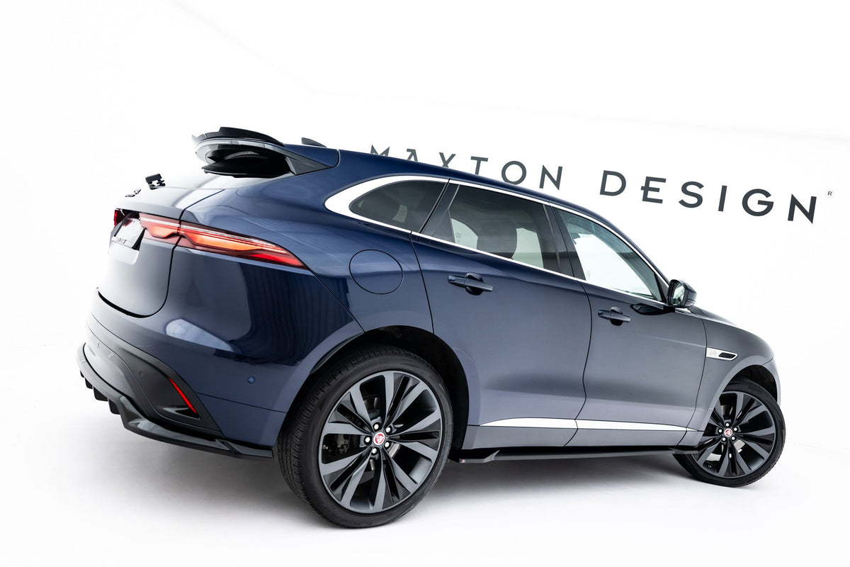 Bakre Splitter (With Vertical Bars) för Jaguar F-Pace R-Sport Mk1 Facelift