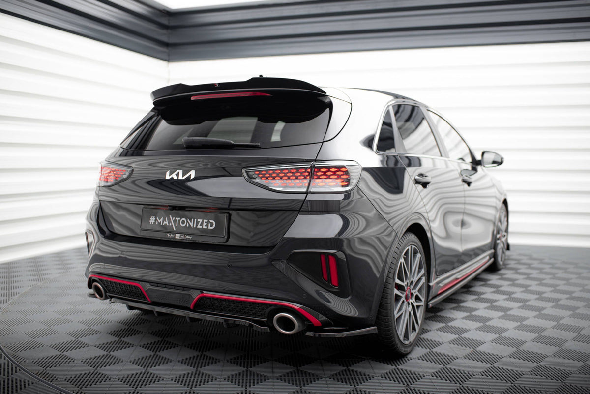 Bakre Splitter (With Vertical Bars) för Kia Ceed GT Mk3 Facelift