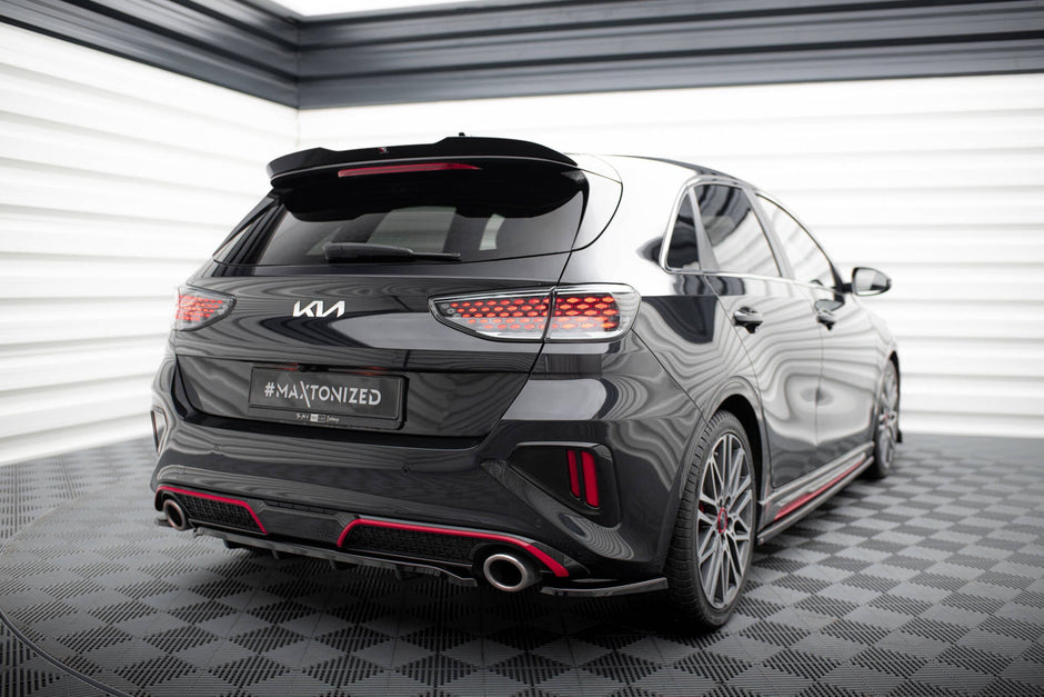 Bakre Splitter (With Vertical Bars) för Kia Ceed GT Mk3 Facelift