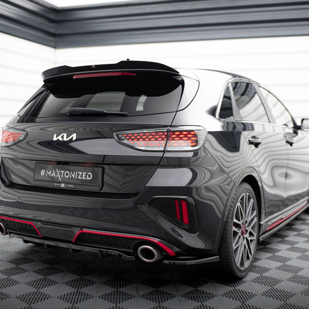 Bakre Splitter (With Vertical Bars) för Kia Ceed GT Mk3 Facelift