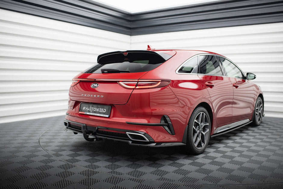 Bakre Splitter (With Vertical Bars) för Kia ProCeed GT-Line Mk1